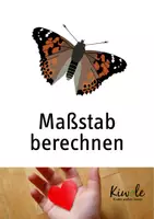 Vorschau - Arbeitsblätter - Maßstab berechnen (Umrechnung Abbildung – Realität) - Deckblatt