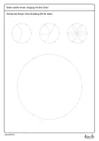 Vorschau - Arbeitsblätter - Materialpaket "Kreise" – Radius und Durchmesser, Umgang mit dem Zirkel - Seite 2