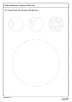 Vorschau - Arbeitsblätter - Materialpaket "Kreise" – Radius und Durchmesser, Umgang mit dem Zirkel - Seite 3