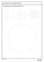 Vorschau - Arbeitsblätter - Mandalas zeichnen mit Hilfe des Zirkels - Seite 3