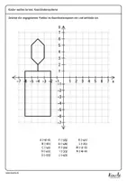 Vorschau - Arbeitsblätter - Materialpaket Koordinatensysteme - Seite 3