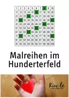 Vorschau - Arbeitsblätter - 1x1 und Hundertertafel – Die Malreihen im Hunderterfeld - Deckblatt