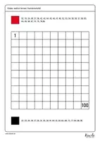 Vorschau - Arbeitsblätter - Hundertertafel – Pixelkunst im Hunderterfeld - Seite 2