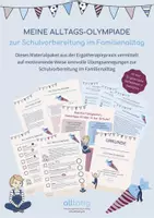 Vorschau - Spiele - Alltags-Olympiade zur Schulvorbereitung im Familienalltag - Deckblatt