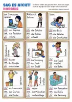 Vista previa - Juegos / Gamificación - Alemán Deutsch Spiel Sag es nicht! Hobbies juego - página 3