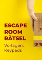Vorschau - Spiele - Escape Room Rätsel Vorlagen: Keypads - Deckblatt