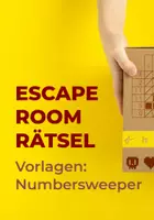 Vorschau - Spiele - Escape Room Rätsel Vorlagen: Numbersweeper - Deckblatt