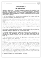 Vorschau - Arbeitsblätter - The magical forest - Englisch Lesespur (Kl. 5-6) - Seite 2