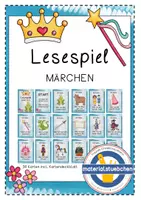 Vorschau - Spiele - Lesespiel Märchen - Deckblatt