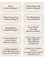Vorschau - Spiele - 40 Gesprächskarten / Reflexionskarten zum Thema künstliche Intelligenz & ChatGPT - Seite 1