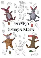 Vorschau - Arbeitsblätter - Lustige Hampeltiere (für Ostern) basteln - Deckblatt