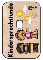 Vorschau - Arbeitsblätter - Material - Kindersprechstunde (Plakat + AB) - Seite 1
