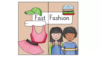 Vorschau - Arbeitsblätter - Fast Fashion - interaktive Datei und Lapbook - Seite 2