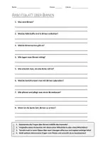 Vorschau - Arbeitsblätter - AB mit Fragen zum Thema "Birnen" + Lösungsblatt + Infografik - Deckblatt
