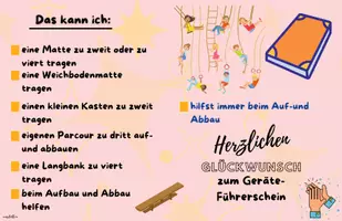 Vorschau - Unterrichtsreihen - Sport - Geräte-Führerschein ab 1.Klasse *EDITIERBAR - Seite 2