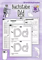 Vorschau - Unterrichtsreihen - Buchstabeneinführung Komplettpaket - Alle Buchstaben im Alphabet von A-Z für den Schreiblehrgang Klasse 1 - Seite 1