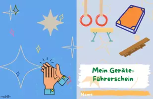 Vorschau - Unterrichtsreihen - Sport - Geräte-Führerschein ab 1.Klasse *EDITIERBAR - Seite 3