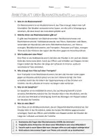 Vorschau - Arbeitsblätter - AB mit Fragen zum Thema "Blasinstrumente" + Lösungsblatt + Mindmap + Infografik - Seite 2