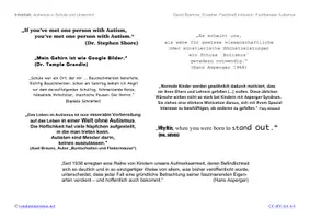 Vorschau - Fördermaterial/Inklusion - Erst-Information zu AUTISMUS und zum ASPERGER-Syndrom. - Seite 2