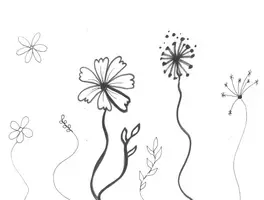 Vorschau - Arbeitsblätter - Blumenwiese mit Fineliner im Kunstunterricht - Seite 2
