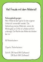 Vorschau - Bildkarten - Gelbe und rote Karte bei Unterrichtsstörungen - Seite 1