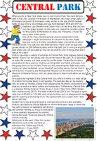 Vorschau - Arbeitsblätter - New York Sights (Gruppenpuzzle) - Seite 1
