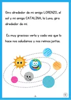 Vista previa - Fichas informativas / Documentos de lectura - CUENTO EARTH BUSCA EQUIPO (SALVAR EL PLANETA) A3 - página 2