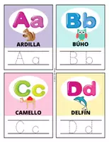 Vista previa - Juegos / Gamificación - Tarjetas de Grafomotricidad del Abecedario - página 2