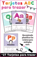 Vista previa - Juegos / Gamificación - Tarjetas de Grafomotricidad del Abecedario - Portada