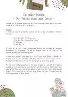 Vorschau - Unterrichtsreihen - UR5 Vom Dorf zum Weltreich: Das Antike Rom - 7. Stunde: Ein antiker Mordfall Der Tod des Gaius Julius Caesar (Internetrecherche, fiktiver Mordfall, Urteilsbildung) - Seite 2