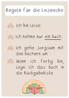Vorschau - Poster - Dekopaket Leseecke (Regenbogenstil) - Seite 3