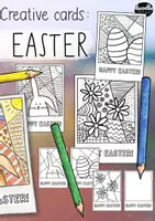Vorschau - Mal- und Bastelvorlagen - DIY Pop-Art Easter Cards / Englischunterricht Ostern - Seite 1