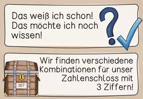 Vorschau - Unterrichtsreihen - Zahlenschloss Kombinatorik: Unterrichtsreihe (Kl. 3/4) - Seite 3
