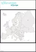 Vorschau - Arbeitsblätter - Vertretungsstunde - Währungen in Europa - Deckblatt