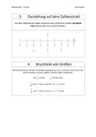 Vorschau - Arbeitsblätter - Bruchzahlen Merkblätter - Seite 1