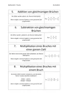 Vorschau - Arbeitsblätter - Bruchzahlen Merkblätter - Seite 2