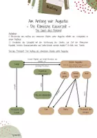 Vorschau - Unterrichtsreihen - UR5 Vom Dorf zum Weltreich: Das Antike Rom - 8. Stunde: Am Anfang war Augustus - Die Römische Kaiserzeit (Darstellungstext, Schaubildanalyse, Bildquellenanalyse, kreative Bastelaufgabe) - Seite 2