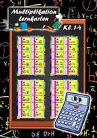 Vorschau - Unterrichtsreihen - Multiplikation Lernkarten Grundschule - Deckblatt