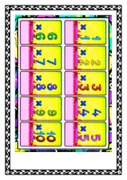 Vorschau - Unterrichtsreihen - Multiplikation Lernkarten Grundschule - Seite 2
