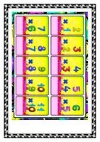 Vorschau - Unterrichtsreihen - Multiplikation Lernkarten Grundschule - Seite 3