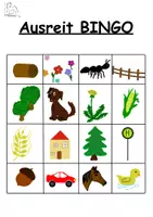 Vorschau - Stundenentwürfe - Das große Bingo-Paket für Spaziergänge und tiergestützte Pädagogik - Seite 1