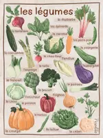 Aperçu - Affichage - Les légumes cartes couleur PicsaLilie - Page de couverture