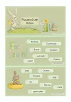 Vorschau - Stationenlernen - Purzelsätze Ostern - Seite 2