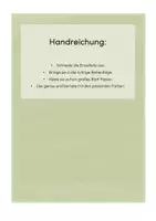 Vorschau - Arbeitsblätter - Lies und mal Domino: Ostern - Seite 1