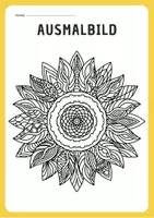 Vorschau - Mal- und Bastelvorlagen - 13 Mandalas zum Ausmalen - perfekt für Vertretungsstunden - Seite 1
