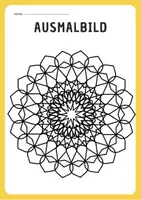 Vorschau - Mal- und Bastelvorlagen - 13 Mandalas zum Ausmalen - perfekt für Vertretungsstunden - Seite 3