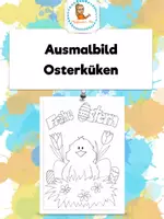 Vorschau - Arbeitsblätter - 🐣 Materialpaket Ausmalbilder Bastelvorlagen Ostern :) 🐣 - Seite 1