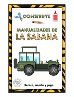 Vista previa - Manualidades / Dibujos para colorear - MANUALIDADES CONSTRUYE SABANA CAMIONETA CRAFT PUZZLE - Portada