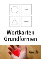Vorschau - Bildkarten - Wortkarten Grundformen, besondere Dreiecke und Vierecke - Deckblatt