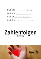 Vorschau - Arbeitsblätter - Materialpaket Zahlenfolgen - Deckblatt